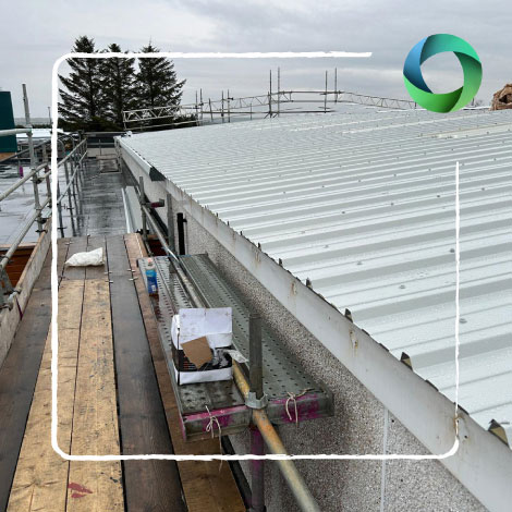 Ormlie Industrial Estate Roofing Project